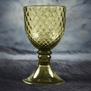 WINE GLASS, BOHEMIA XVII. CENTURY - HISTORICAL GLASS