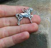 CELTIC HORSE, SILVER PENDANT - PENDANTS