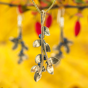 BLUEBERRIES, PENDANT, BRONZE - COSTUME JEWELLERY