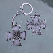 CROSS IN DIFFICULT TIMES, CZECHOSLOVAKIA, 1918-1919, REPRODUCTION, KEY RING - ALL PENDANTS, OUR PRODUCTION