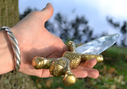 CELTIC DAGGER WITH A FACE, ANTHROPOMORPHIC - COSTUME AND COLLECTORS’ DAGGERS