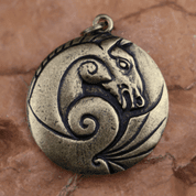 CELTIC HORSE AMULET ZINC - CELTIC PENDANTS