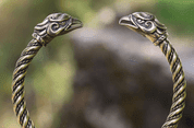 GRIFFON, BRACELET EN LAITON - VIKING, SLAVES, BRACELETS CELTIQUES - BRONZE