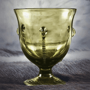 GOBLET, THESSALONIKI, GREECE VIII. CENTURY - HISTORICAL GLASS