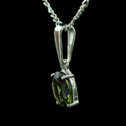 MOLDAVITE JEWELS SILVER WHOLESALE - MOLDAVITE