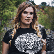 LADY DEATH, LADIES' T-SHIRT BLACK, DRUID COLLECTION - WOMEN'S T-SHIRTS