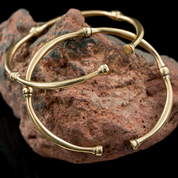 CELTIC BRACELET, LA TENE CULTURE, BRONZE - BRONZE HISTORICAL JEWELS