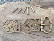 VIKING - SLAV BELT MOUNTS FOR HISTORICAL BELTS AND BAGS - BELT ACCESSORIES