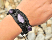 AMETHYST - ARMBAND - SCHMUCK MIT STEINEN