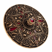 CELTIC BROOCH, AUVERS-SUR-OISE, BRONZE - COSTUME BROOCHES, FIBULAE