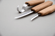 EXTENDED SPOON CARVING SET S13 - CISEAUX À SCULPTER FORGÉS