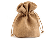 JUTE POUCH BAG 18X20 CM - BAGS, SPORRANS