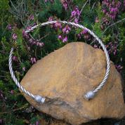 SCOTTISH THISTLE - ALBA, BRONZE TORQUES - TORCS, NECKLACES