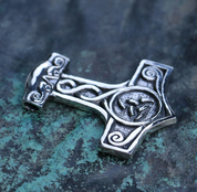 JOKKUM, THOR'S HAMMER, SILVER - PENDANTS