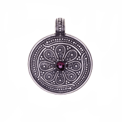 VESNA - PENDENTIF, GRENAT, ARGENT - PENDENTIFS