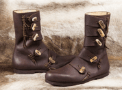 RASMUS, VIKING LEATHER SHOES - VIKING, SLAVIC BOOTS