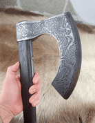 CONNOR LUXURY ETCHED AXE - HALLEBARDES, HACHES, MASSES