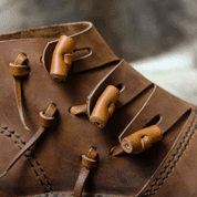 VIKING LEATHER BOOTS - HEDEBY - CHAUSSURES VIKING ET SLAVES