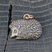 HEDGEHOG, BRONZE PENDANT - PENDANTS, NECKLACES