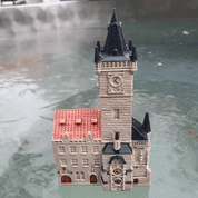 PRAGER RATHAUSUHR - PRAG, MINIATUR - HISTORISCHE MINIATUREN