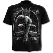 STONE GUARDIAN - T-SHIRT BLACK - HERREN-T-SHIRTS, SPIRAL DIRECT