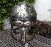 MIDGARDSORMR, CASQUE À LUNETTES DE STYLE VIKING - CASQUES VIKINGS ET À NASALE