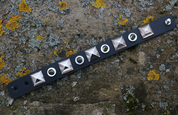 ROCKER, LEATHER BRACELET XXVII - WRISTBANDS