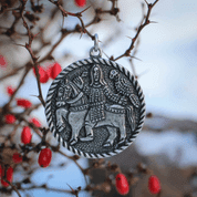 MEDIEVAL FALCONER MORAVIA MAGNA ZINC PENDANT - INSPIRATION MÉDIÉVALE ET AUTRE