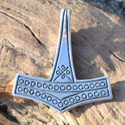 LARGE THOR'S HAMMER, ROMERSDAL, DENMARK, STERLING SILVER - PENDANTS