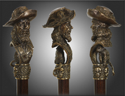 PIRATE - WALKING STICK, CANE - WALKING CANES