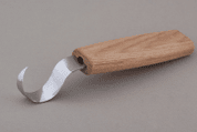 SPOON CARVING KNIFE 25 MM SK1 - CISEAUX À SCULPTER FORGÉS