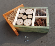 INSECT HOTEL - WOODEN STATUES, PLAQUES, BOXES