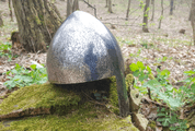 NORMAN HELMET, TEMPERED STEEL - VIKING AND NORMAN HELMETS