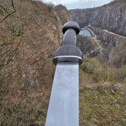 KELTISCHES SCHWERT, BALLYKILMURRAY-MOOR, IRLAND, FRÜHE EISENZEIT, LA TÉNE - ANTIKSCHWERTER