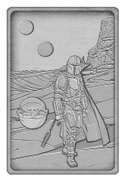 STAR WARS: THE MANDALORIAN ICONIC SCENE COLLECTION LIMITED EDITION INGOT - STAR WARS