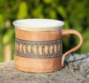 GOTICA - MUG, HAND PAINTED - TRADITIONAL CZECH CERAMICS