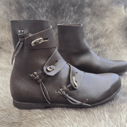 BORG, VIKING CHAUSSURES EN CUIR - CHAUSSURES VIKING ET SLAVES