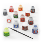 WARHAMMER 40,000: PAINTS + TOOLS SET - WARHAMMER 40K