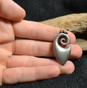 MAORI PENDANT, SPIRAL, TIN NECKLACE - MIDDLE AGES, OTHER PENDANTS