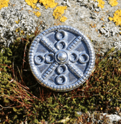 SUN CIRCLE, OPPIDUM ZAVIST, CELTIC PENDANT, SILVER - PENDANTS