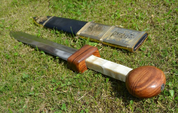 GLADIUS SWORD WITH DECORATED SCABBARD - ANCIENT SWORDS - CELTIC, ROMAN