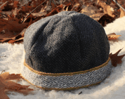 VIKING CAP WITH RIGID WOVEN HEDDLE BELT, BIRKA - HATS FOR MEN