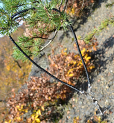 BIFRÖST, GESCHMIEDET THORS HAMMER, LEDER HALSKETTE - BOLO - WIKINGERAMULETTE