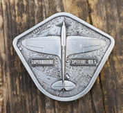 SUPERMARINE SPITFIRE, BELT BUCKLE - CUSTOM MADE BELTS