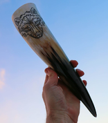 VUK - WOLF, DRINKING HORN - DRINKING HORNS