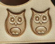 OWL, LEATHER STAMP - LEATHER STAMPS