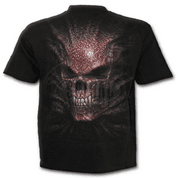 GOTH SKULL - T-SHIRT BLACK - MEN'S T-SHIRTS, SPIRAL DIRECT