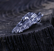 BÖHMISCHER LÖWE, ANHÄNGER, SILBER 925 - ANHÄNGER - SCHMUCK, SILBER