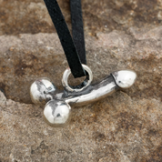 FASCINUS, ROMAN PHALLIC PENDANT, SILVER - PENDANTS