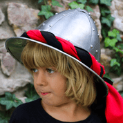 CHILD KETTLE HAT - MEDIEVAL HELMET - ARMURES POUR ENFANT